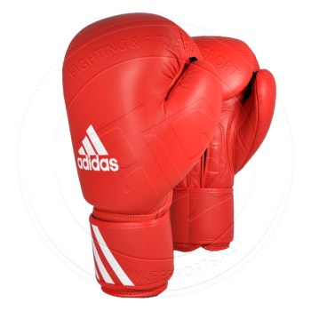 Adidas AIBA Official Boxing Gloves Red - 01